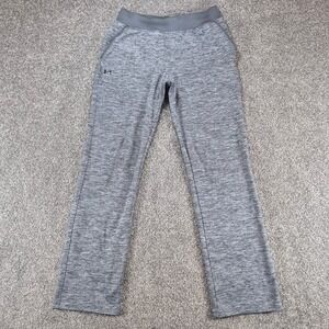 Under Armour Sweatpants Womens XS Heathered Gray ColdGear Loose Fit Joggers